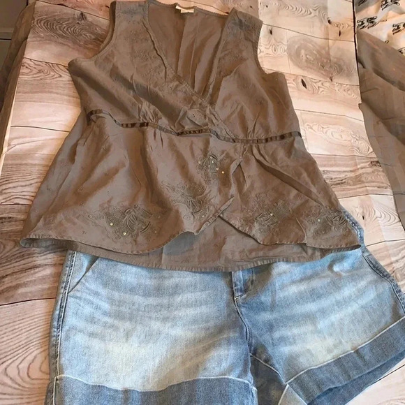 J JILL women’s cross over top - Picture 4 of 5